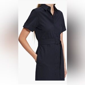 Theory seersucker shirtdress size medium